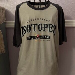 Albuquerque Isotopes Baseball Tee Size Medium